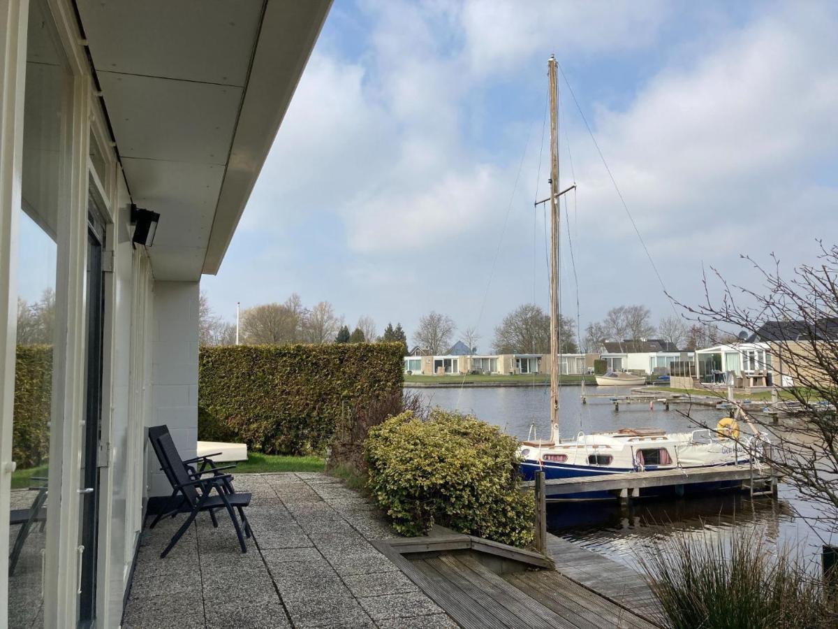 Waterfront Holiday Home With Jetty Boornzwaag over de Wielen エクステリア 写真