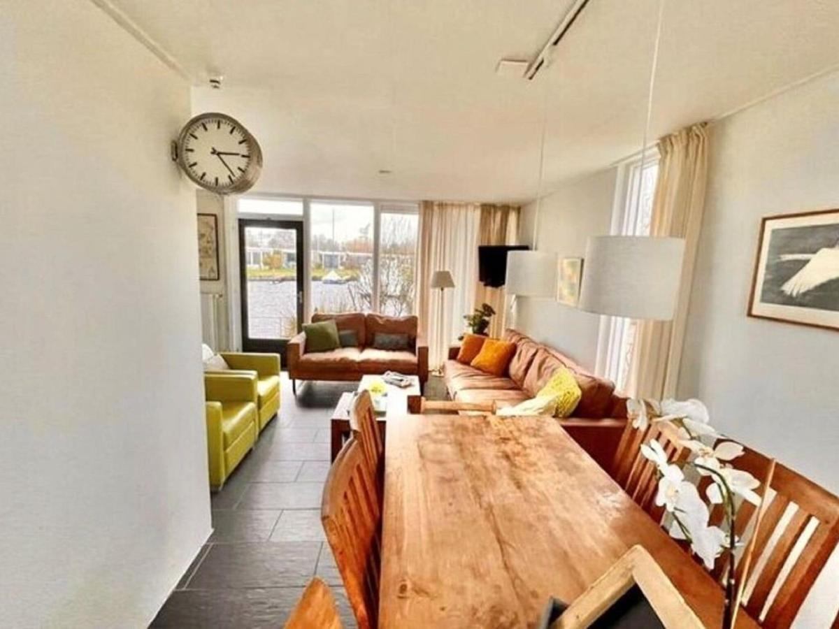 Waterfront Holiday Home With Jetty Boornzwaag over de Wielen エクステリア 写真